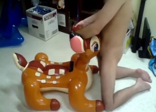 Bestiality sex with a dude who fucks Bambi
